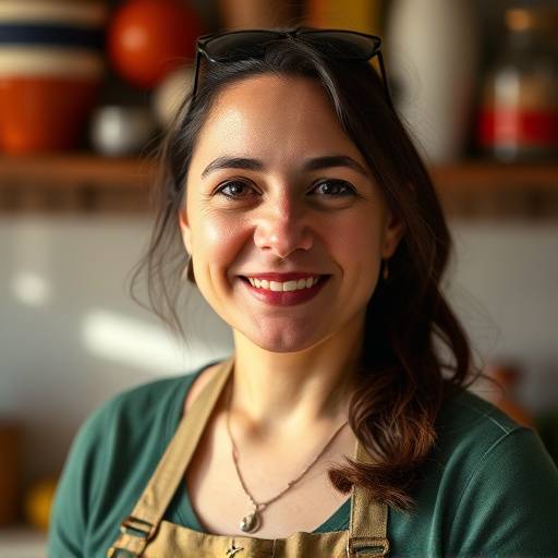 Retrato de Elena Ramirez, escritora especializada en organizaci&oacute;n de despensas.